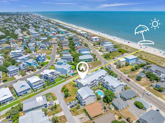 Pelican's Rest | Ocean View + Pool + 200 Steps to Beach